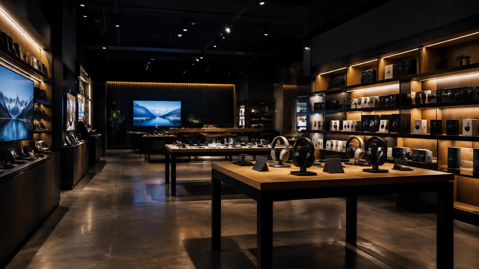 Retail store interior